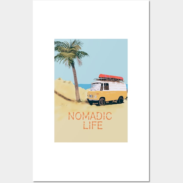 Nomadic life Wall Art by Stufnthat
